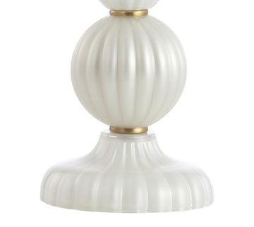 Maddie 28" Glass/Metal LED Table Lamp - JONATHAN Y